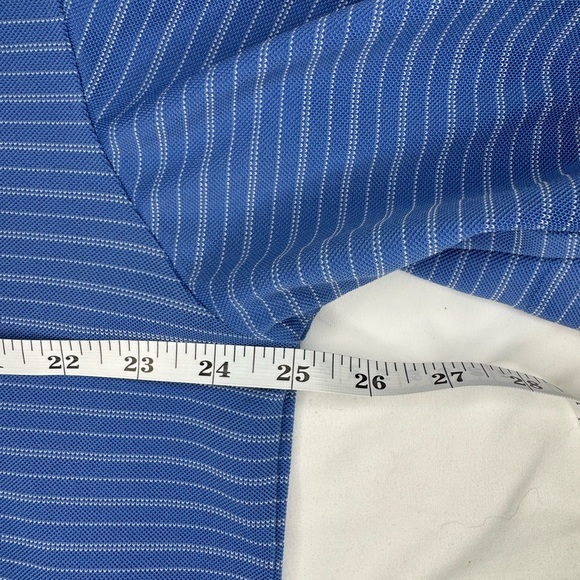 Blue Striped Polo Shirt - Picture 4 of 6